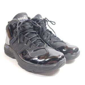 Rocky Mens 5" Duty Boots Size 10W Black Leather & Mesh Upper